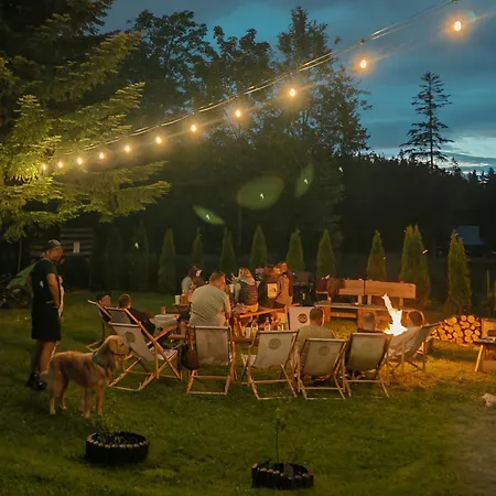 Vakantiehuis M - Caloroczny Komfortowy Z Kominkiem, Duzym Ogrodem, Miejscem Na Ognisko, Dla 8 Osob Zakopane